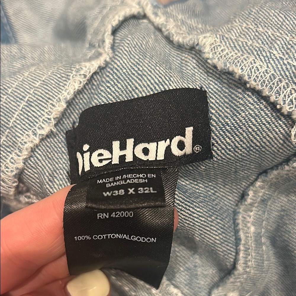 Denim Overalls - Picture 2 of 2